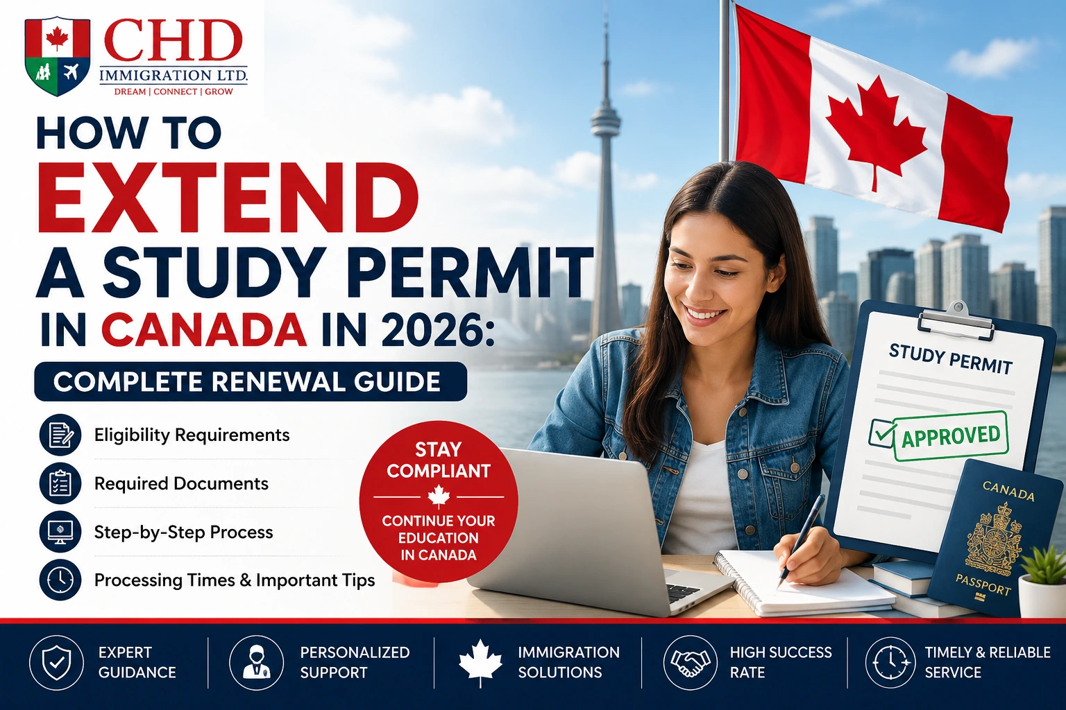 How to Extend a Study Permit in Canada in 2026: Complete Renewal Guide