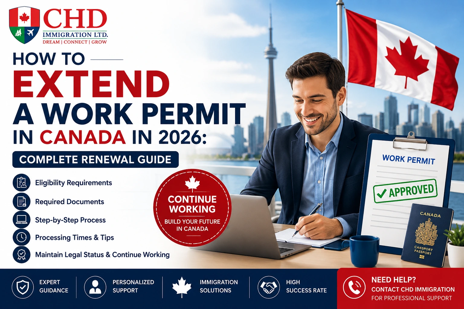 How to Extend a Work Permit in Canada in 2026: Complete Renewal Guide