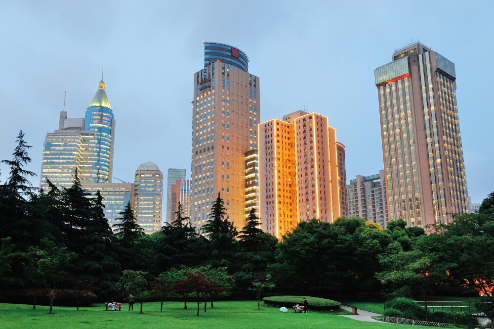 Vancouver skyline and surrounding urban landscape
