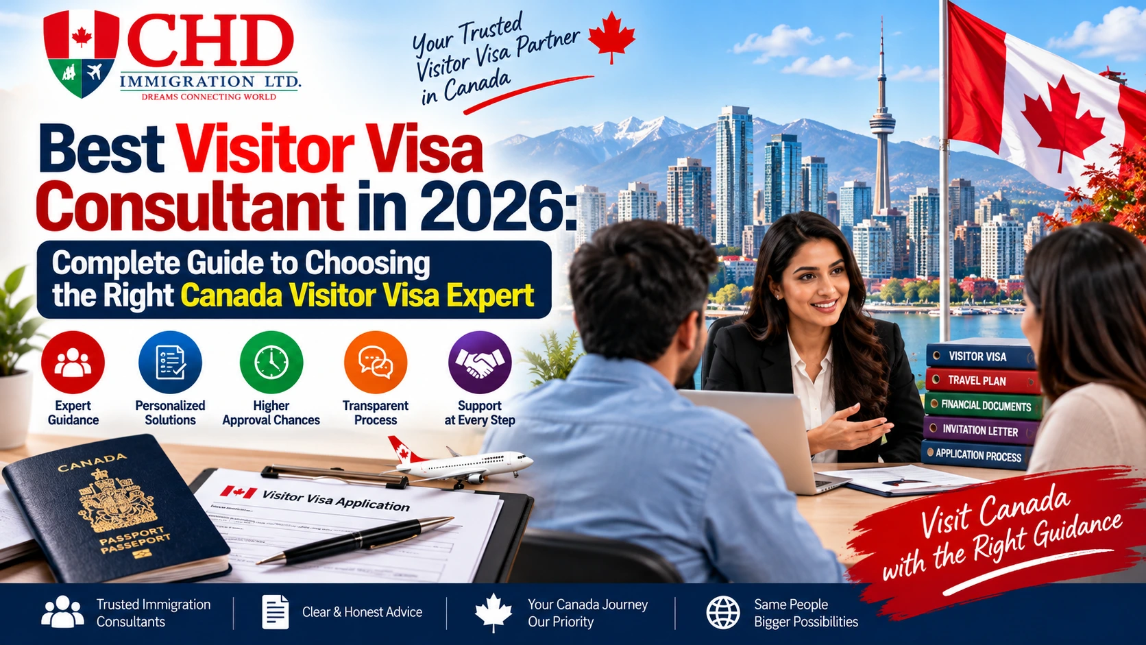 Best Visitor Visa Consultant in 2026: Complete Guide to Choosing the Right Canada Visitor Visa Expert